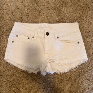 American Eagle Outfitters Women's White Jean Shorts